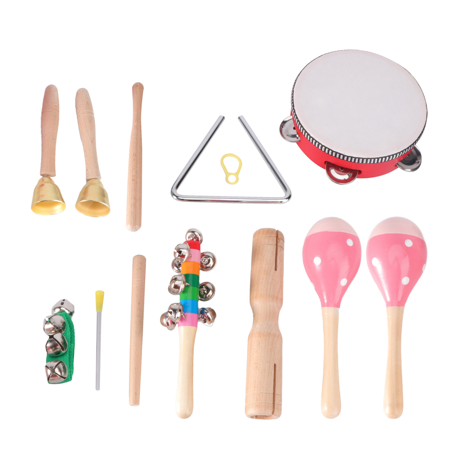 Musical Instrument Triangle - 1 ensemble de hochet éducatif pour