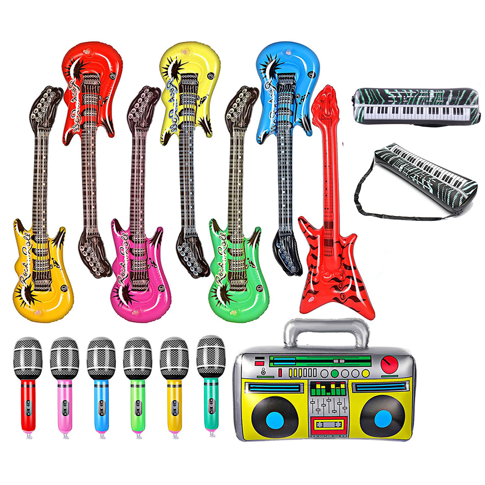 Musical Instrument You Blow Into - Ensemble de jouets d'instruments gonflables comprenant