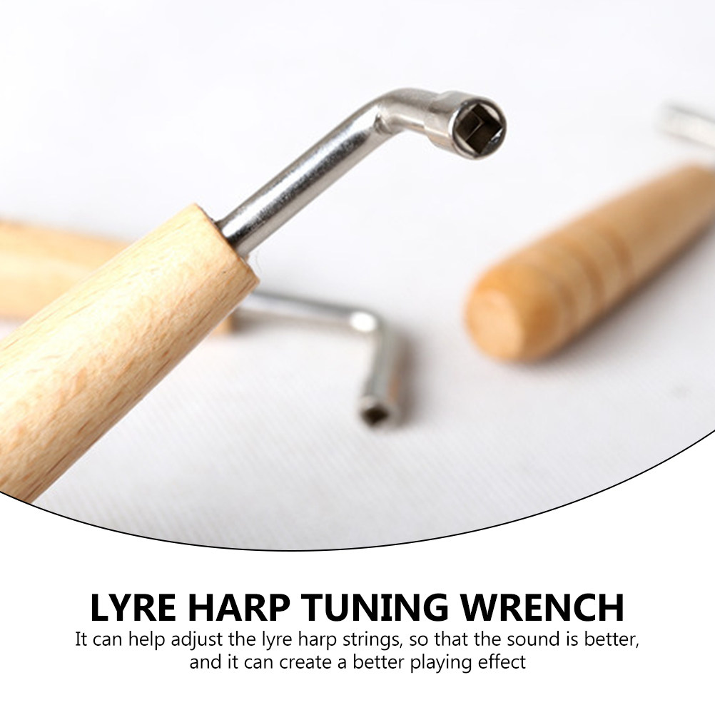 Musical Instrument Lyre - Clé de réglage pour harpe lyre,