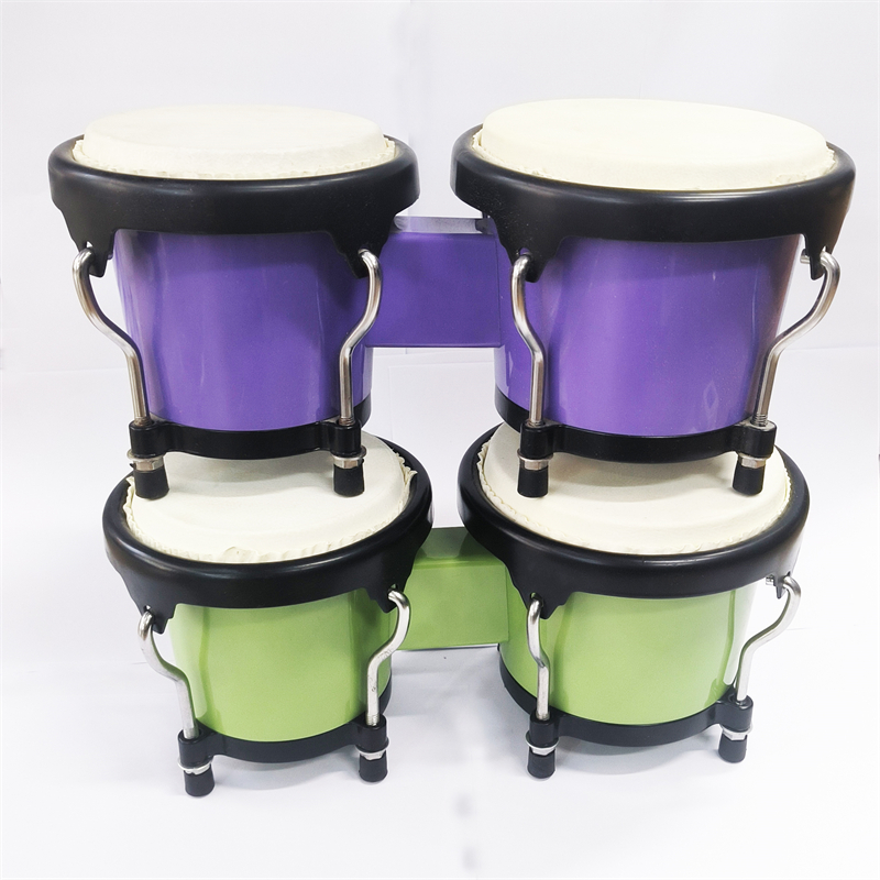 Musical Instrument Percussion - BGD‑08C Mini tambour bongo en plastique