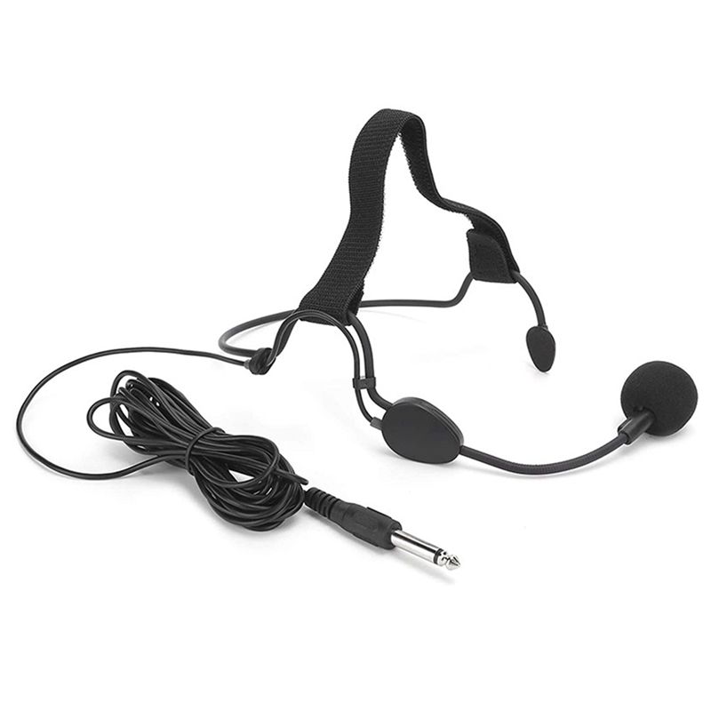 Musical Instrument Amplifier - Microphone dynamique à bandeau avec prise