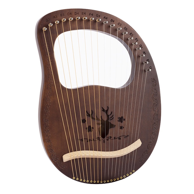 Harpe Lyre à 19 cordes en bois - Musical Instrument Lyre avis et prix
