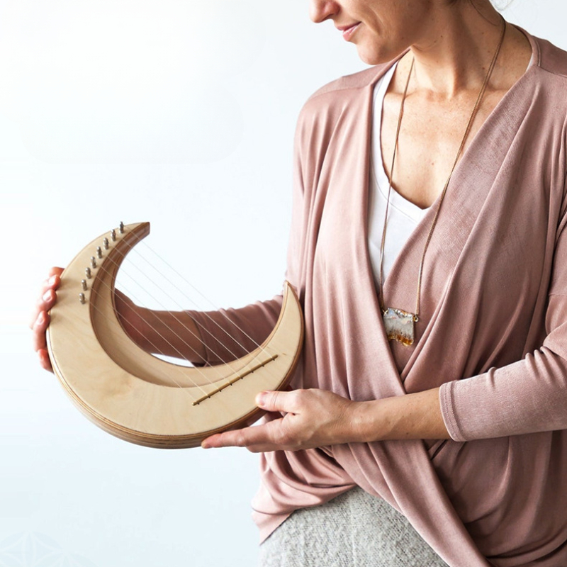 Harpe lyre portable à 15 corde - Musical Instrument Lyre avis et prix