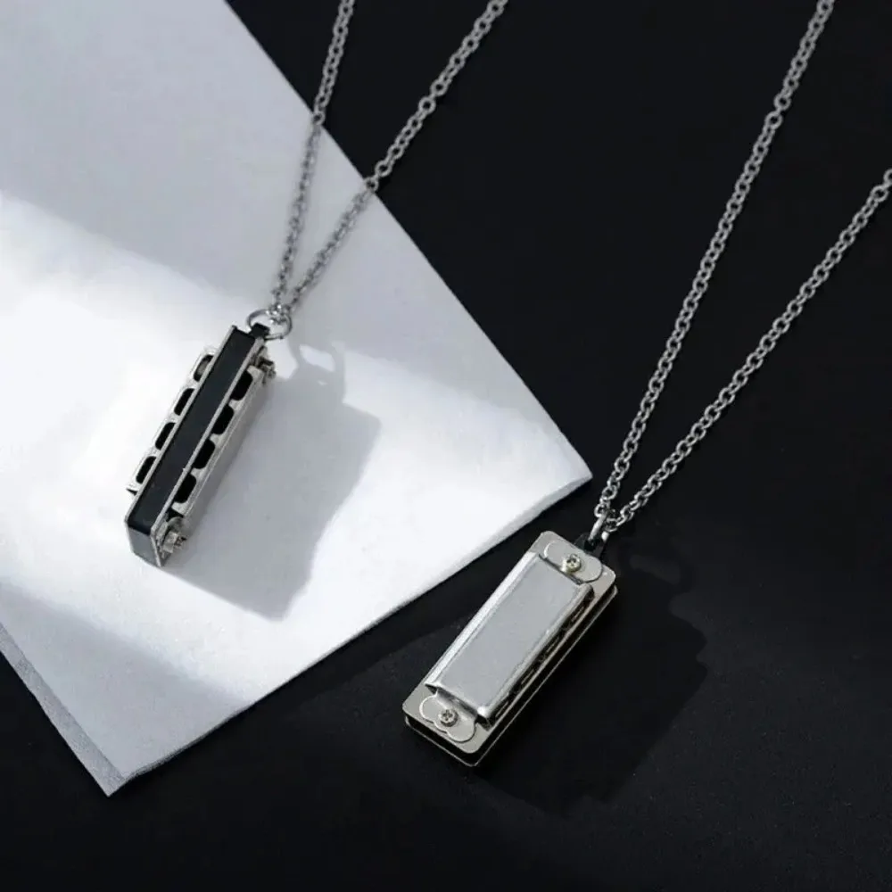 Mini collier Harmonica pour ho - Musical Instrument You Blow Into avis et prix