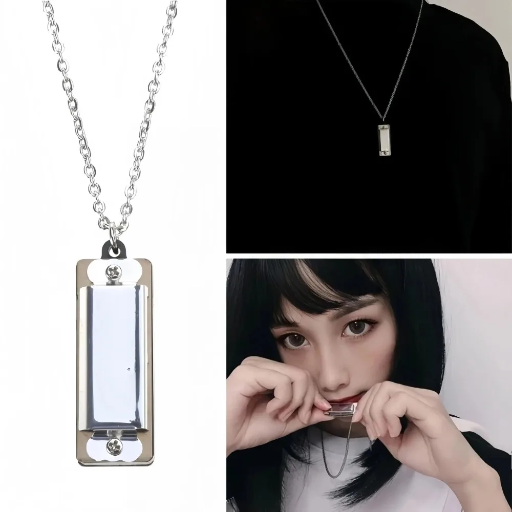 Mini collier Harmonica pour ho - Musical Instrument You Blow Into avis et prix