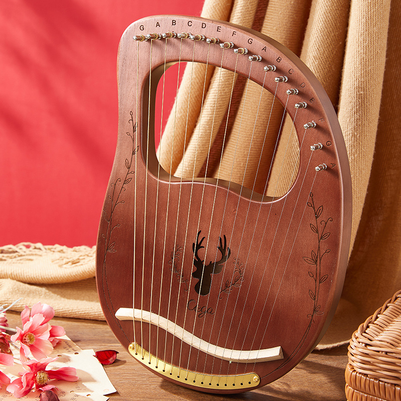 Harpe lyre à 16 cordes en bois - Musical Instrument Lyre avis et prix