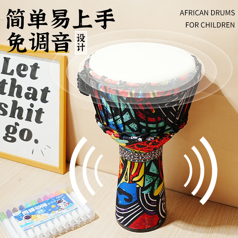 Tambour africain en PVC avec p - Musical Instrument Percussion avis et prix